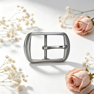 High Corrosion Resistant Stainless Steel Belt Pin Buckle Smooth <b>Mirror</b> Polished Hardware Fitting For Cowhide Belt Accessories - Product Image 6