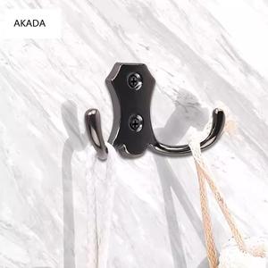 AKADA topi dapur kamar mandi mantel sekrup gantung pakaian tugas berat dinding dipasang kait - Product Image 6