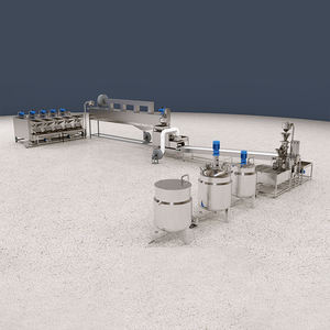 Máquina de mantequilla de cacahuete/pistacho controlada por PLC de alto rendimiento Línea de producción completamente automática Línea de producción de mantequilla de cacahuete - Product Image 6