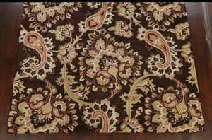 พรมขนแกะ9 'x 12' สไตล์ตะวันออกแบบดั้งเดิมพรมในห้องนั่งเล่นขนาดตามสั่งทำจากผ้าฝ้าย - Product Image 3