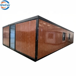 Casa Modular Plegable Prefabricada WinFair <span class=keywords><strong>de</strong></span> 40 Pies, Casa Contenedor Pequeña con Sala <span class=keywords><strong>de</strong></span> Estar y Baño para Alojamiento en <span class=keywords><strong>Irlanda</strong></span> - Product Image 1