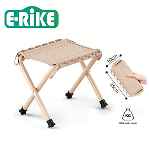 Chaise de camping pliable E-RIKE, portable, légère, pour pique-nique, <span class=keywords><strong>randonnée</strong></span>, jardin, plage, pêche, avec logo personnalisé, pour l'extérieur - Product Image 1