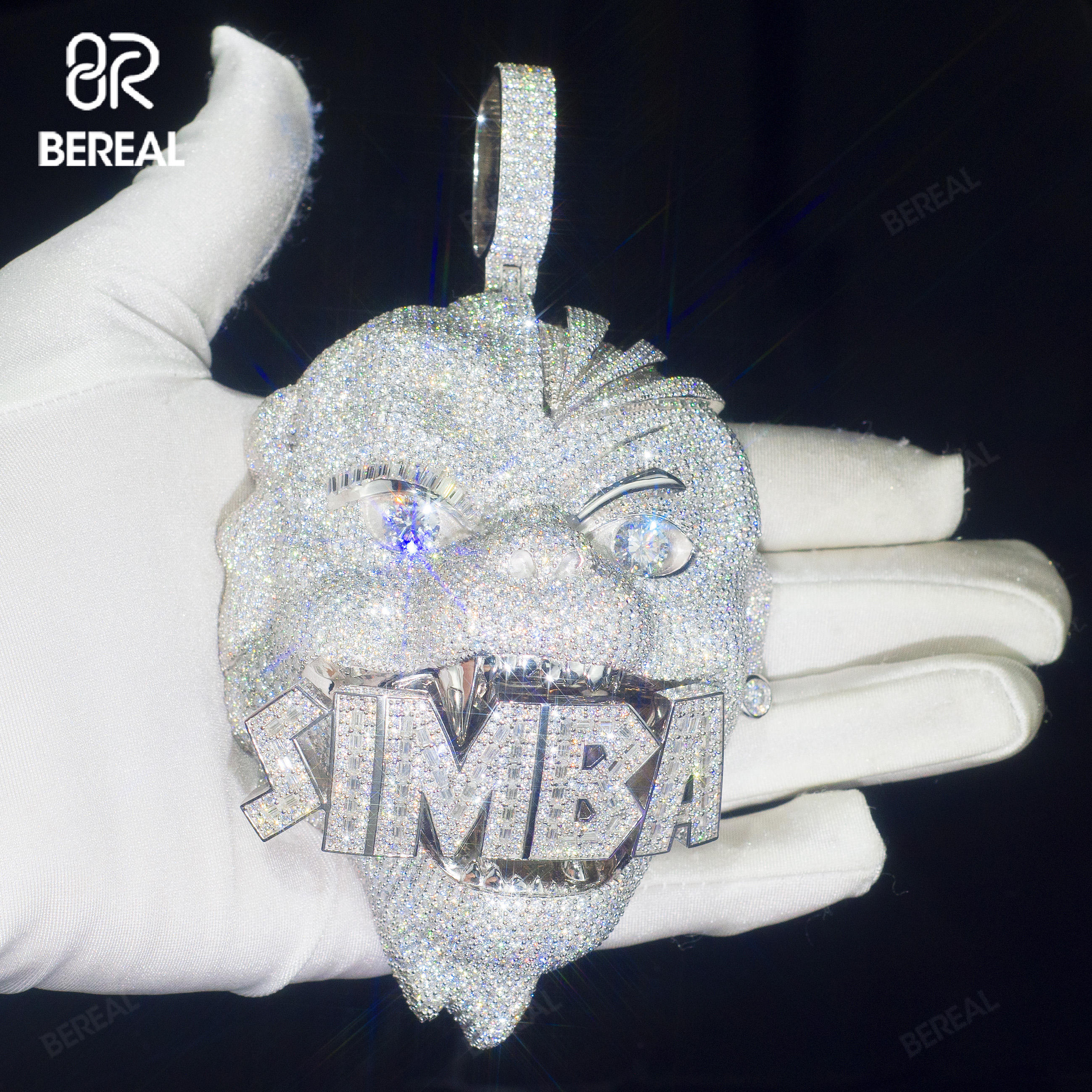 3inches Moissanite+S925