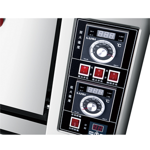 Thương mại hai tầng Lò nướng điện cho bánh pizza bánh mì tráng miệng thanh ăn nhẹ kích thước lớn cho bánh công nghiệp mới làm ngô - Product Image 6