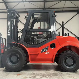 1.5 2.5 3 Ton Heli dizel Isuzu motoru tüm engebeli arazi Off-road 4wd Forklift elella eleveledizel 4x4 eğitim alarmı - Product Image 1