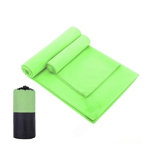 Serviette de yoga en microfibre gaufrée antidérapante à sublimation naturelle personnalisée pour l'entraînement, le sport, les voyages - Product Image 1