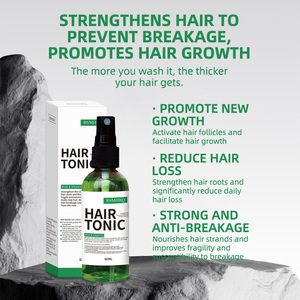 RSMHRQ <span class=keywords><strong>Spray</strong></span> Tonifiant Capillaire Anti-Chute Fortifiant les Racines Lissant les Frisottis Vitamine 60ml Vente en Gros OEM - Product Image 4