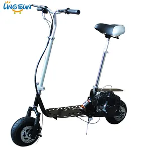 Ce Goedgekeurd 49cc 2 Takt Pull Start Gas Scooter, Populaire Vouwen Gas Scooter