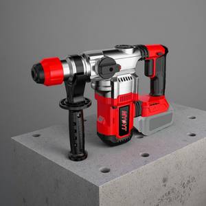 MYOYT 20V 무선 로터리 해머 드릴 4.5J SDS-PLUS 3 + 속도 0-3800bpm 26mm 콘크리트 13mm 스틸 40mm 목재 LED 라이트 고무 - Product Image 2