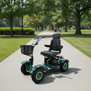 Carrito de <span class=keywords><strong>Golf</strong></span>/Buggy Eléctrico de 1000W para un Solo Pasajero con Discapacidad, Scooter de <span class=keywords><strong>Golf</strong></span> con Guardabarros - Product Image 2