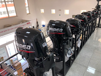 Vente directe d'usine Moteurs de bateau Hidea 4 temps arbre court long 60cv EFI Moteur hors-bord à essence