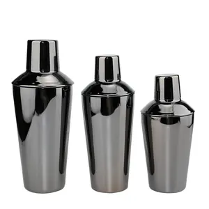 Custom Bar Tool Wholesale 500ml 700ml 1000ml Metal Drink Mixer Bottle Stainless Steel Cocktail Shaker