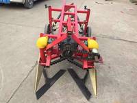 Mini-récolteuse d'arachides à 2 rangs pour tracteur, avec attache 3 points et structure compacte