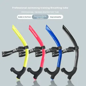 Équipement d'entraînement de plongée avec tuba adulte recommandé par l'entraîneur Respirateur semi-sec à manches courtes respirant pour la <span class=keywords><strong>natation</strong></span> libre - Product Image 2