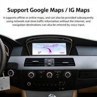 Autoradio Android avec GPS intégré 2 Go + 32 Go 8,8/10,25/12,3 pouces pour BMW Série 3 E90/E91/E92/E93 USB sans fil multimédia WiFi DSP