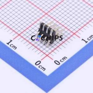 PZ127-2-04-S Pin Header SMD,P=1.27mm Connector ( Pin Structure: 2x4P )( Pitch: 1.27mm )( Row Spacing: 1.27mm ) - Product Image 2