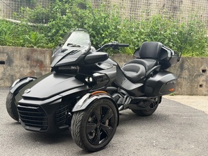Motocyclette d'occasion, cruiser, marque canadienne Can-Am <span class=keywords><strong>Spyder</strong></span> F3L, noire, modèle 2023, 8700 km, CA - Product Image 2