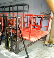 Table élévatrice électrique pour chargement/déchargement, à commande hydraulique, télécommandée, alimentée par batterie AC, fixe/mobile, neuve INDO SMC Food