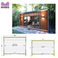 Cabane en bois à structure légère ADU Petite maison préfabriquée en Chine