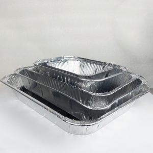 Hot Sale Gold Aluminum Foil <b>Paper</b> <b>Tray</b> for Food Cooking - Product Image 1