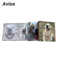 Carpeta de Archivos A4 Personalizada de 3 Pulgadas, Impresión de Dibujos Animados, Papel con Recubrimiento de Color, Papelería Infantil, Archivadores de Palanca