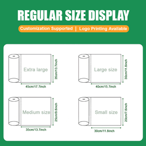 Bolsas Transparentes para Almacenamiento de Alimentos, para Pan, Frutas, Verduras, Bolsa de Plástico Personalizada para Productos Agrícolas en Rollo - Product Image 4