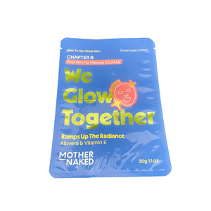 Sac d'emballage alimentaire en plastique imprimé personnalisé Mylar sac écrous thermoscellé 3 côtés pochette debout pour collation - Product Image 3