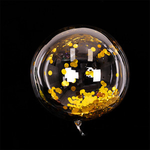 <span class=keywords><strong>Ballon</strong></span> <span class=keywords><strong>à</strong></span> bulles transparent personnalisé de 18 pouces <span class=keywords><strong>avec</strong></span> confettis colorés <span class=keywords><strong>à</strong></span> <span class=keywords><strong>l</strong></span>'<span class=keywords><strong>intérieur</strong></span> pour décorations de fête - Product Image 6