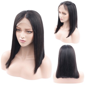 Peluca Frontal de encaje transparente personalizada, cabello humano brasileño de grado 10a, 4x4, gran oferta - Product Image 5
