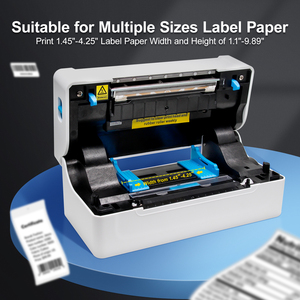 Cột mốc MHT-L1081 không dây nhiệt 4x6 vận chuyển nhãn dán máy in tag vận đơn máy in thermique với phần mềm miễn phí - Product Image 5