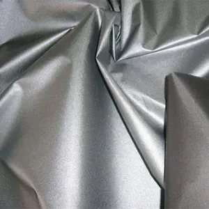 Tissu en fibre de verre avec pigments d'aluminium gris, 0.67MM, 20 pièces, résistant au feu, pour rideau résistant au feu et rideau de soudage