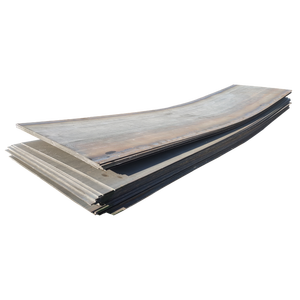 Tôle d'acier de fer de surface noire des biens 6mm 8mm 9mm 12mm pour l'immeuble de bureaux Plaque d'acier au carbone laminée à chaud pour la construction navale - Product Image 1