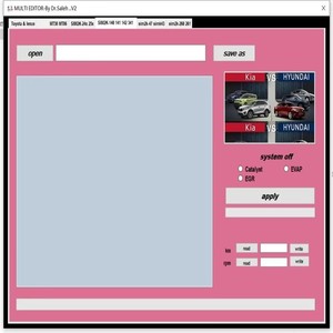 Keygen illimité MULTI EDITOR V2 DTCREMOVER pour KIA Hyundai/Toyota DTC et SUPPORT DE MODIFICATION SIM2K14X 24X - Product Image 2