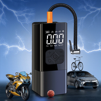 Gonfleurs de pneus numériques portables rechargeables sans fil Mini compresseur de pompe à air de voiture de véhicule sans fil avec batterie externe
