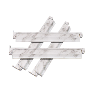 Custom Pearl-patterned Scalloped American Mahjong Racks & Pusher Combo with Mahjong <b>Table</b> Holder Portable Mahjong Tiles Holder - Product Image 5