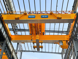 Equipado con gancho principal y auxiliar 75/20T tipo QD industria minera grúa aérea de doble viga - Product Image 4