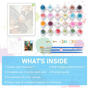 <span class=keywords><strong>Peinture</strong></span> par numéros <span class=keywords><strong>de</strong></span> <span class=keywords><strong>chien</strong></span> en acrylique brossé, peinte à la main, écologique, moderne, kit <span class=keywords><strong>de</strong></span> décoration murale DIY pour la maison - Product Image 4