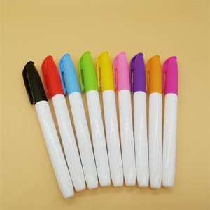 Juego de Rotuladores de Tela de Color Permanente, Ecológicos, No Tóxicos, con Punta de Pincel Oblicua para Papel y Ropa, Venta al por Mayor - Product Image 1