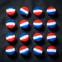 Capuchons de flacons en silicone multicolores personnalisés, vente en gros OEM de haute qualité pour l'étanchéité des peptides et des flacons cosmétiques