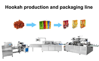 Ligne Complète d'Emballage Cellophane pour Machines d'Emballage de Boîtes à Prix d'Usine pour Mélasse, Chicha, Tabac à Chiquer