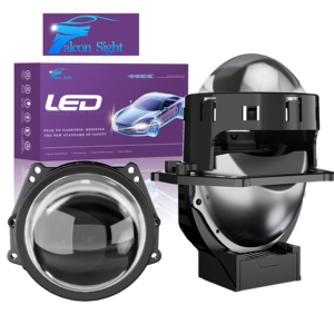 Đèn pha chiếu sáng cao cấp 3 inch <span class=keywords><strong>Bi</strong></span> Led H7 9005 6000k, cos-pha, tùy chỉnh cho xe Cruze, đèn pha Led 130W - Product Image 3