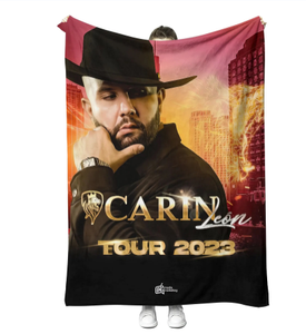 Venta caliente <span class=keywords><strong>Karol</strong></span> <span class=keywords><strong>G</strong></span> Manta Personalizada Súper Suave Poliéster Carin Leon Franela Manta de lana Mantas de cuatro estaciones - Product Image 5