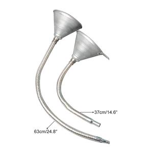 Funil de Metal com Bico Flexível de 12 Polegadas, Ferramenta Automotiva para Enchimento de Óleo, Líquido, Gasolina e Diesel, Ferramentas Profissionais para Oficina - Product Image 6