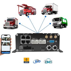12CH 4TB PTZ対応車両監視タッチスクリーンデジタルビデオレコーダー H.265圧縮 双方向音声 ナイトビジョン NNVR - Product Image 2