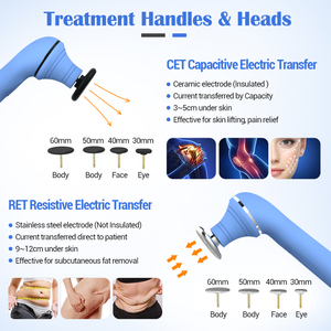 Equipo de Fisioterapia con Radiofrecuencia CET RET RF, <span class=keywords><strong>Diatermia</strong></span>, Terapia Tecar, Quiropráctica - Product Image 4