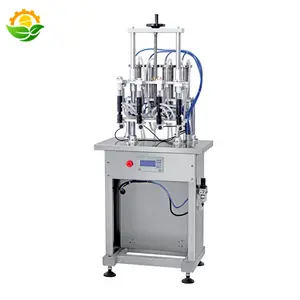 Low Price In China Glass Bottle Small Equipment Bottling Automated Rotary Perfume Liquid Filling Machine