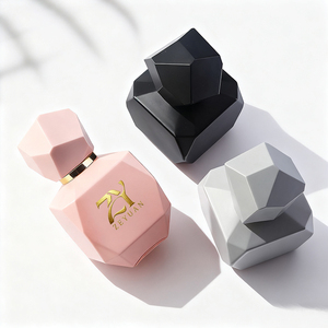 Luxury 50ml Polygon <strong>Purfum</strong> Spray Glass <strong>Bottle</strong> 50ml Empty Glass Perfume <strong>Bottle</strong> with Polygon Cap - Product Image 2