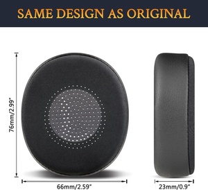 Almohadillas de Gel Refrigerante para Auriculares Jabra Evolve2 <span class=keywords><strong>65</strong></span> (<span class=keywords><strong>Evolve</strong></span> 2 65MS 65UC MS UC)/Evolve2 40 (40UC 40MS USB)/Elite 45h - Product Image 3