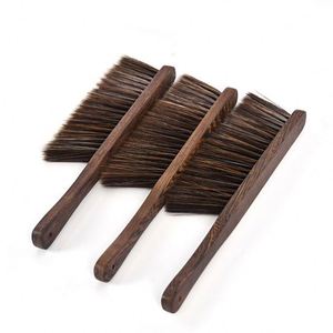 Escoba de mano para limpieza y desempolvado con mango de madera natural y cerdas suaves, al por mayor - Product Image 5