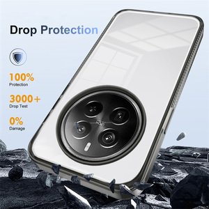 Funda protectora antideslizante de acrílico transparente de lujo para Realme 12 Pro + / Plus / 12 Pro / C67 C55 C51 <span class=keywords><strong>C53</strong></span> - Product Image 5